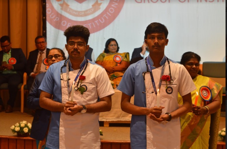 Ebenezer Group of Institutions Bangalore Lamp Lighting & Oath Taking Ceremony 17th Batch photo 1